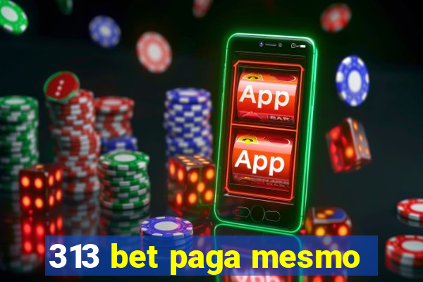 313 bet paga mesmo